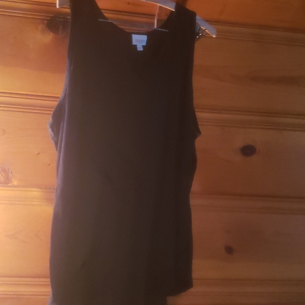 Lularoe Solid Black Tank Top